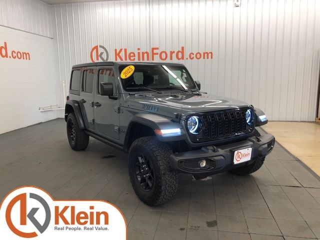 2025 Jeep Wrangler Willys 4xe CONVERTIBLE HARDTOP