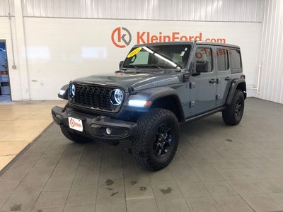 2025 Jeep Wrangler Willys 4xe CONVERTIBLE HARDTOP