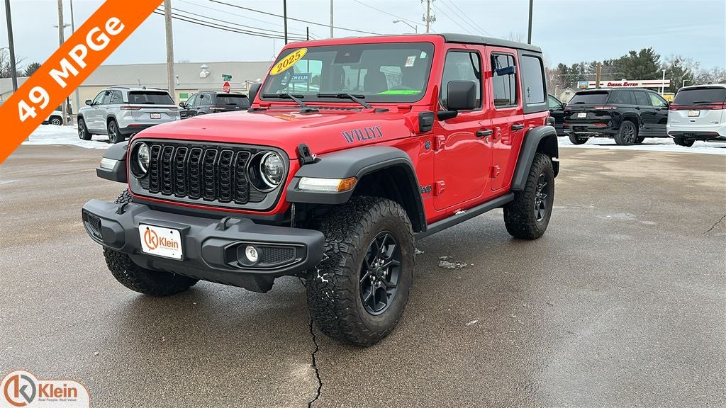 2025 Jeep Wrangler 4xe Willys 4xe